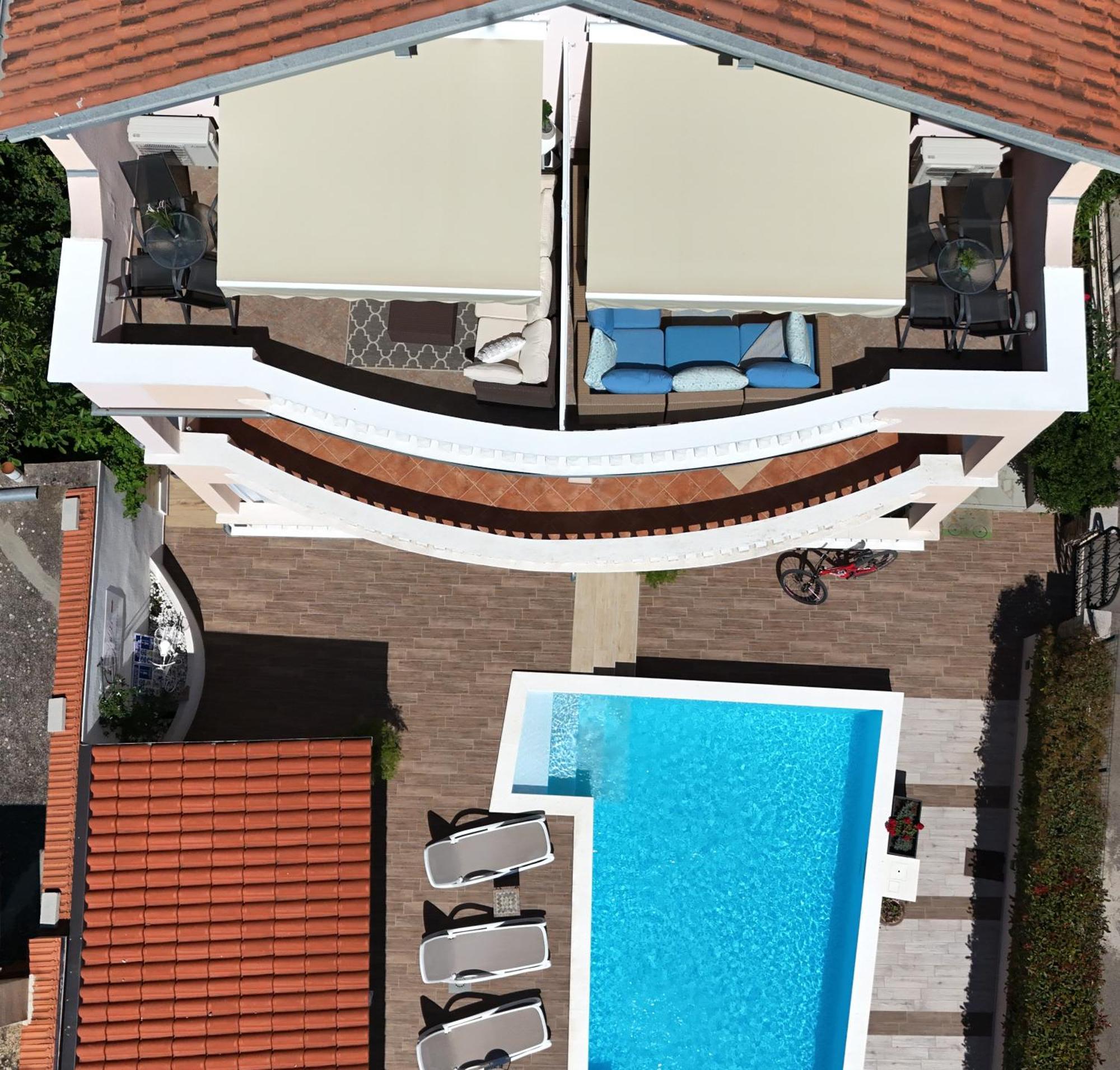 Apartmani Julija Vodice Ngoại thất bức ảnh