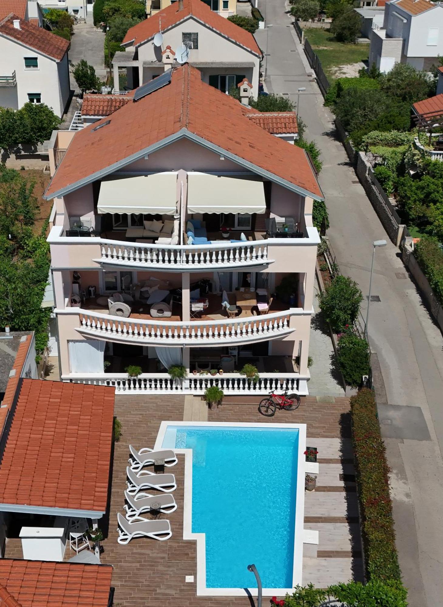 Apartmani Julija Vodice Ngoại thất bức ảnh